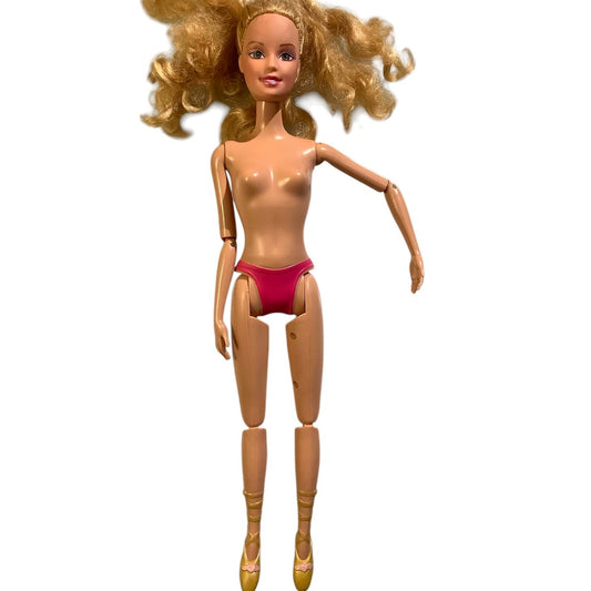 15"  Dancing Princess Barbie Doll Head (1998) & Body (1999), Interactive Plug-in