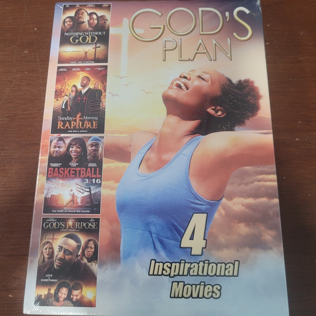 4 Movies - Nothing w/o God Sunday Morning Rapture Basketball 3:16 God's Purpose