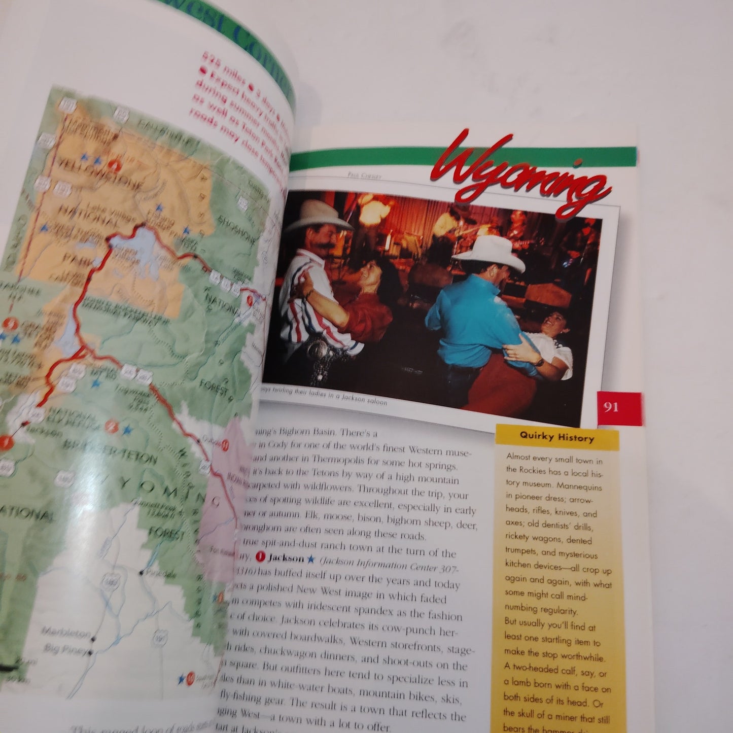 National Geographic Driving Guide to America: The Rockies - Vintage 1996 Edition