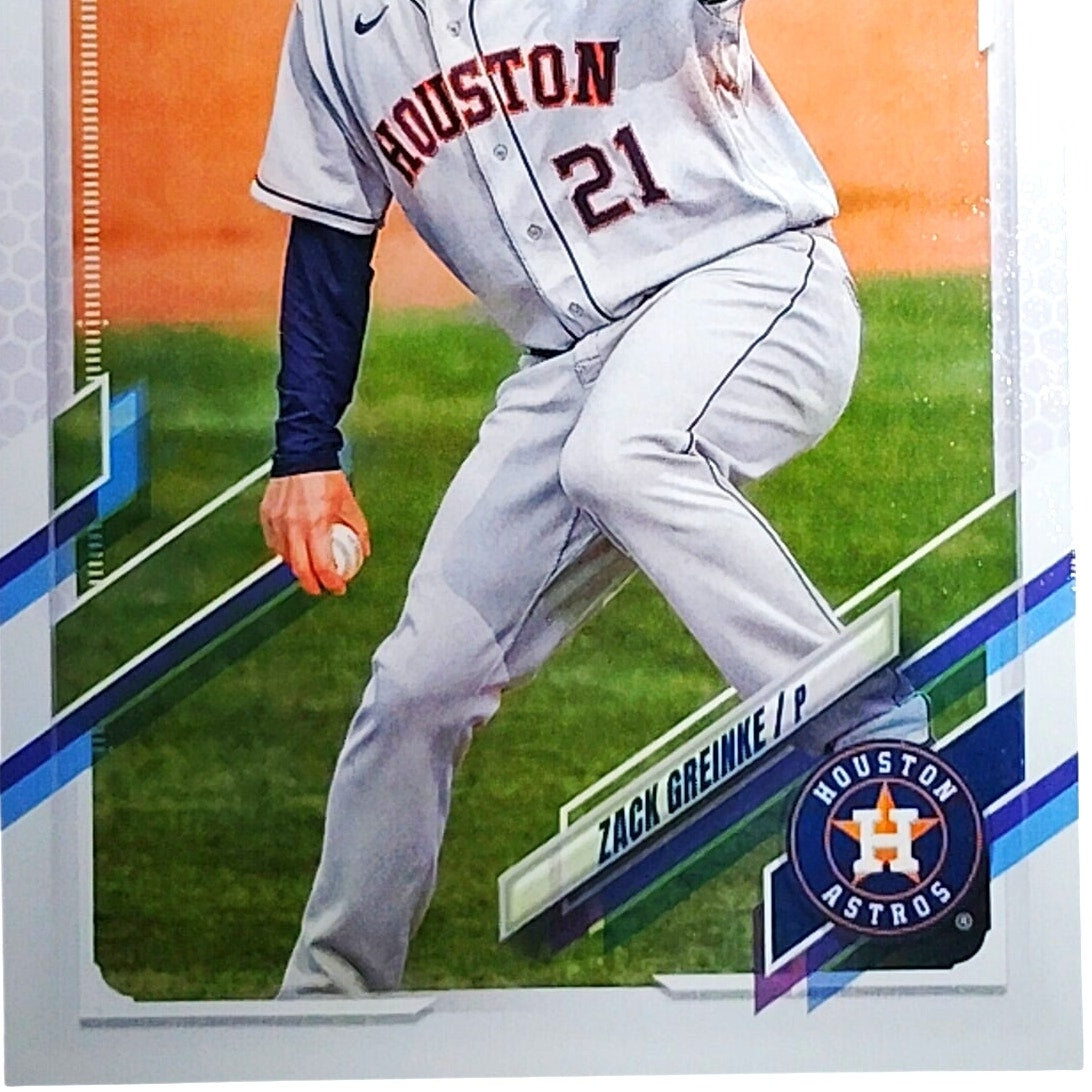 2021 Topps Zack Greinke 463 Houston Astros Pitcher Baseball Card VG/EX