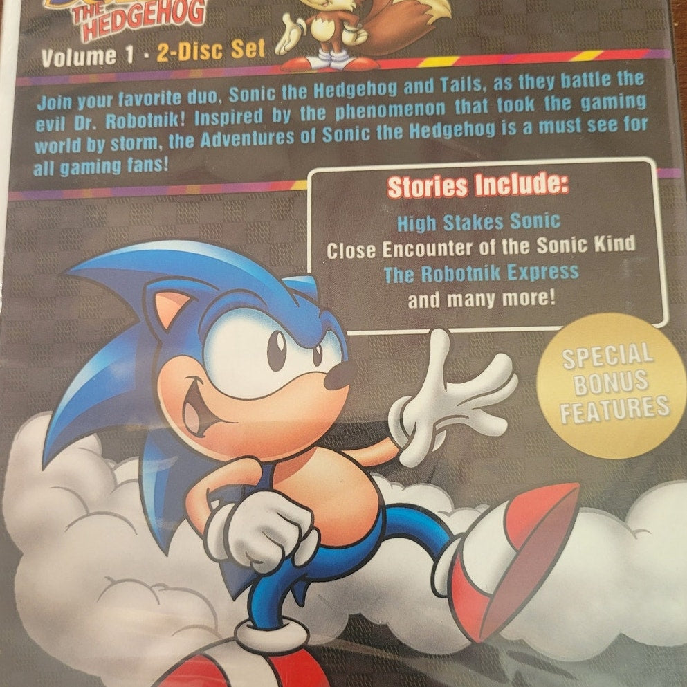 Adventures of Sonic the Hedgehog DVD Vol. 1 – Animated Classic Collector's Ed.