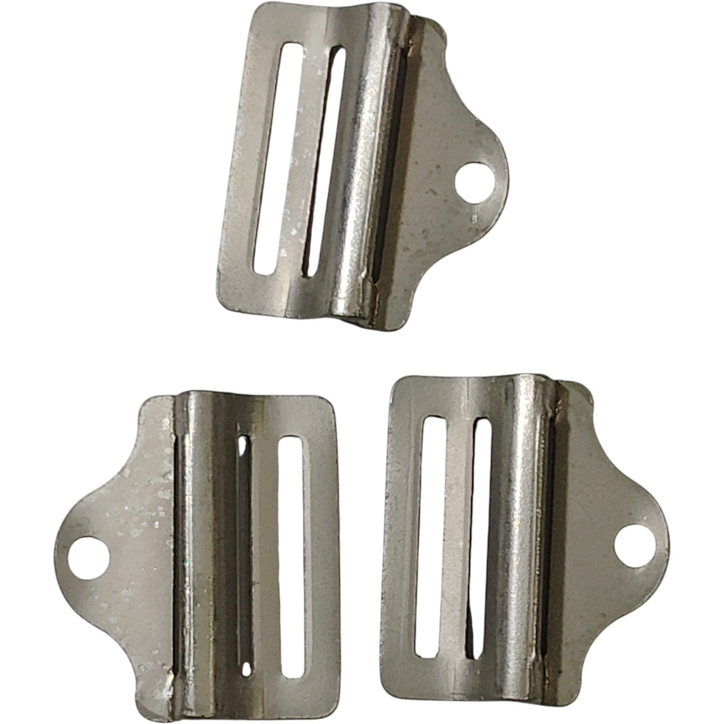 3-Pack – 1" Sheet Buckle, Ladder Lock Buckle, Military Surplus, Alloy Steel