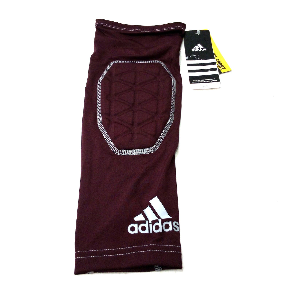 Adidas Climacool Techfit Ironskin Padded Elbow Sleeve Maroon Size L New