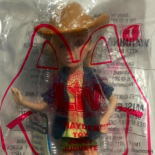 Liv Hayden Styling Doll Collectible Figure, McDonald's Happy Meal Toy, NIP, 2011