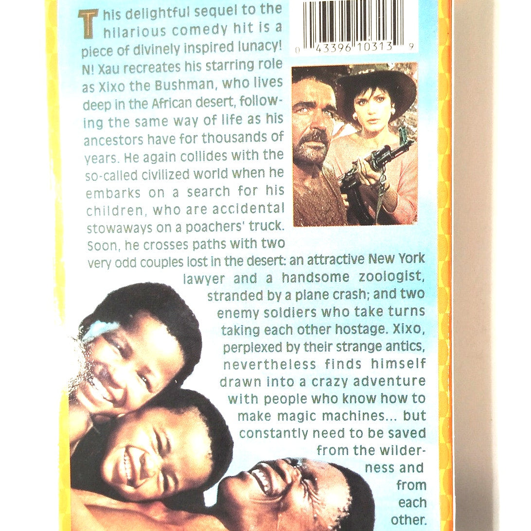 The Gods Must Be Crazy II VHS 1990 N!xau Jamie Uys Comedy Adventure Sony