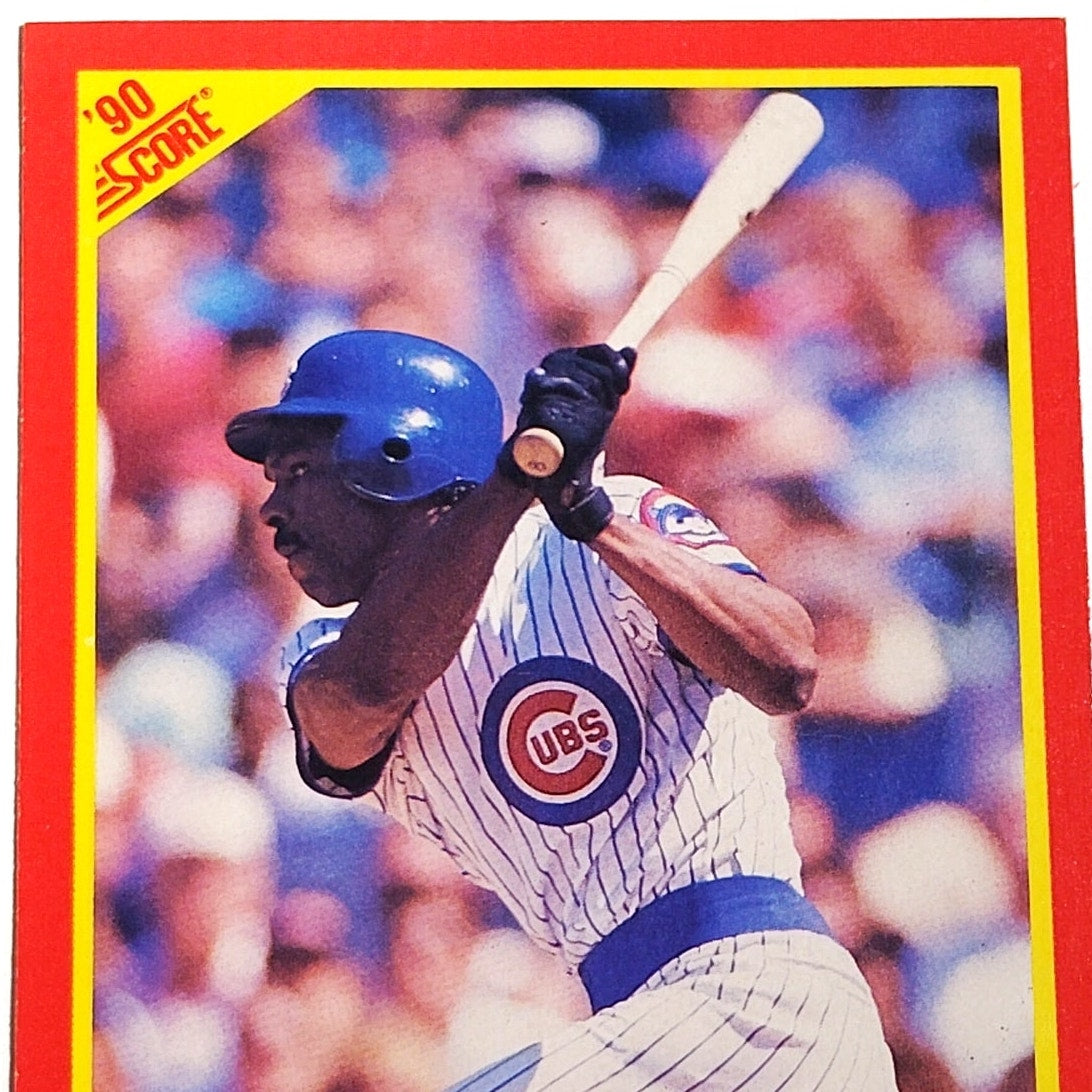 1990 Score Andre Dawson #265 Chicago Cubs Right Fielder Hall of Famer EX