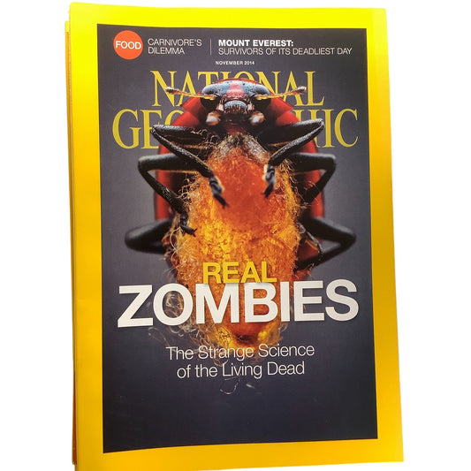 National Geographic November 2014, Real Zombies – The Strange Science, Carnivore’s Dilemma, Mount Everest: Survivors of it’s Deadliest Day, LN