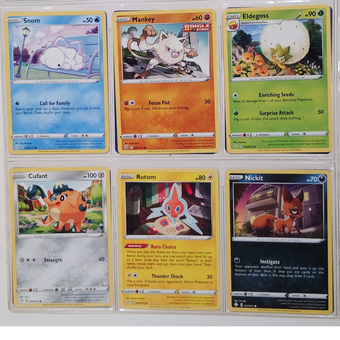 18 Random Pokémon Cards Pictured, Actual Photos Provided