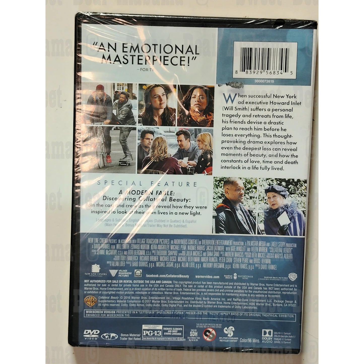 Collateral Beauty (2016) – Will Smith, Helen Mirren, Edward Norton, 97 Min Drama