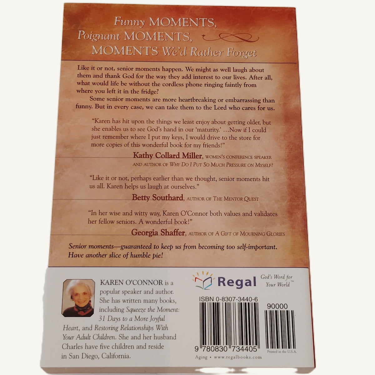 Help, Lord! I'm Having a Senior Moment: Notes to God on Growing Older - O'Connor