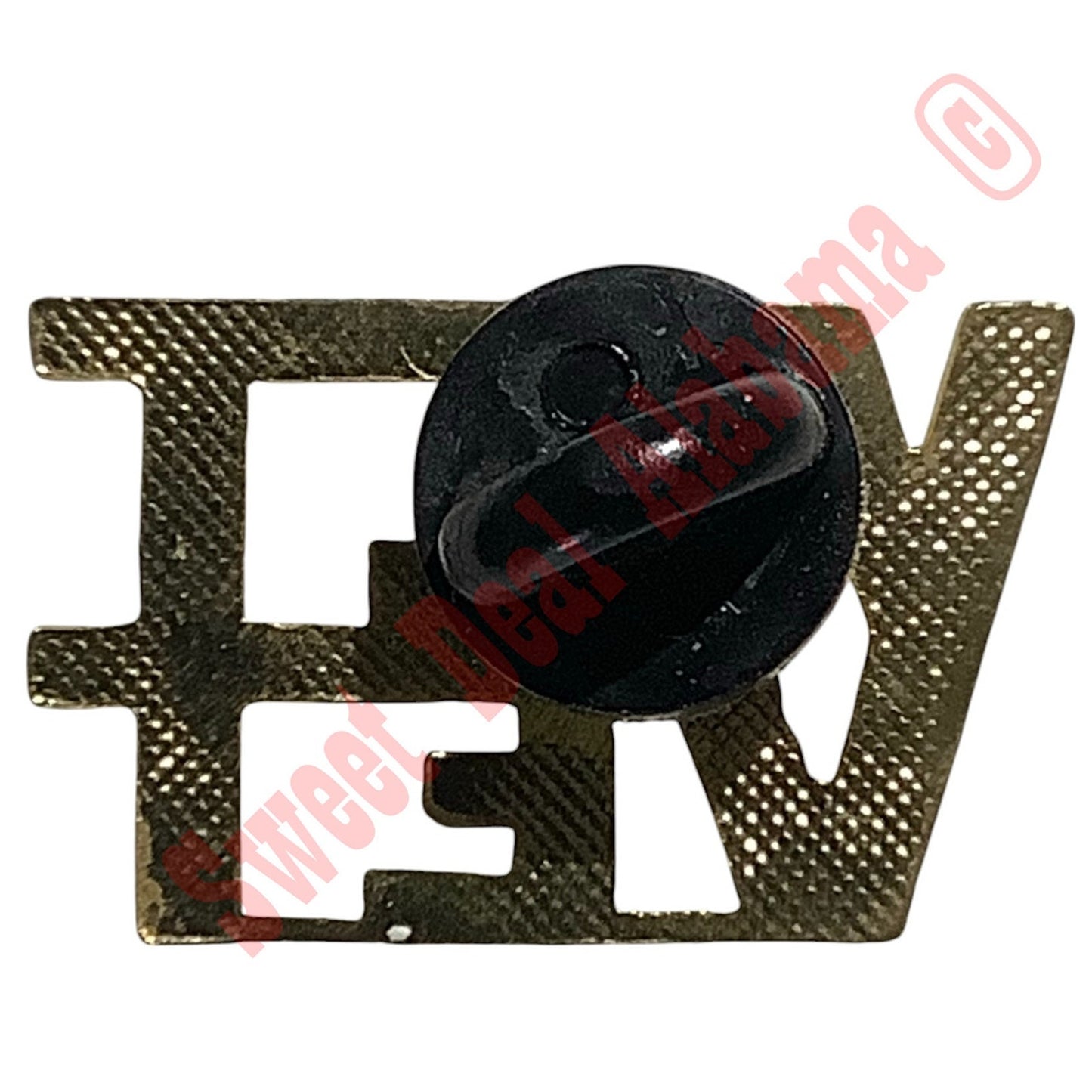 U.S. Marine Corps Block Lettering "Marine Corps" Hat, Lapel Pin 1/2"H x 1-1/8"W