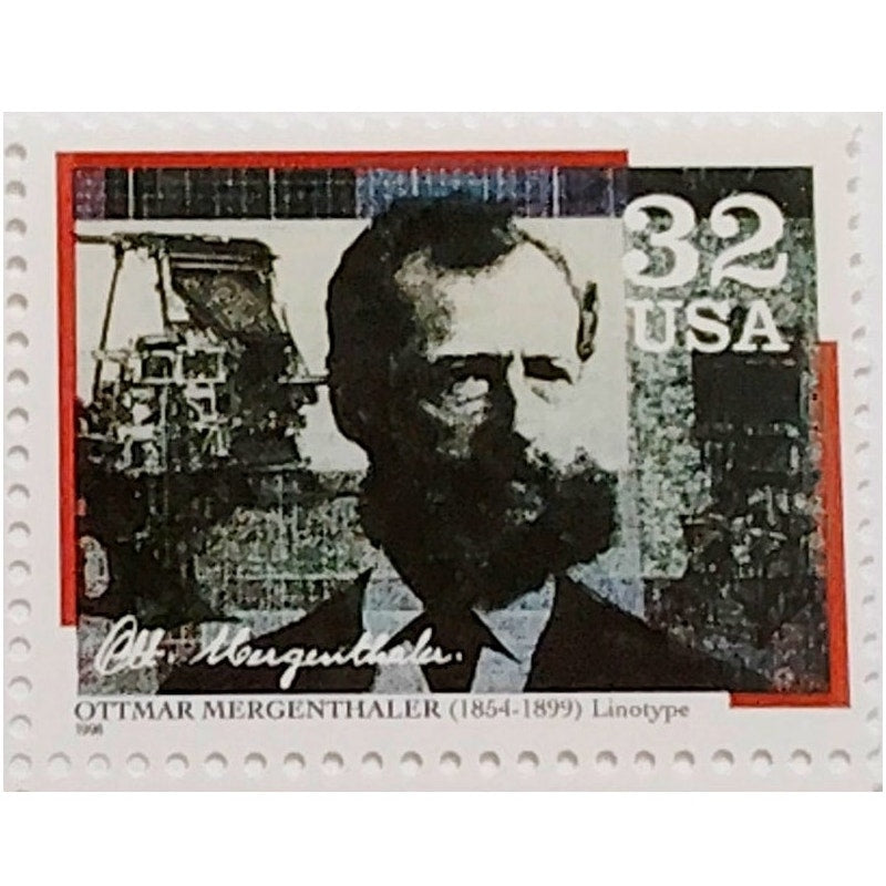 Block of 4 – 1996 USA 32¢ Pioneers of Communication MNH Scott 3064a Set