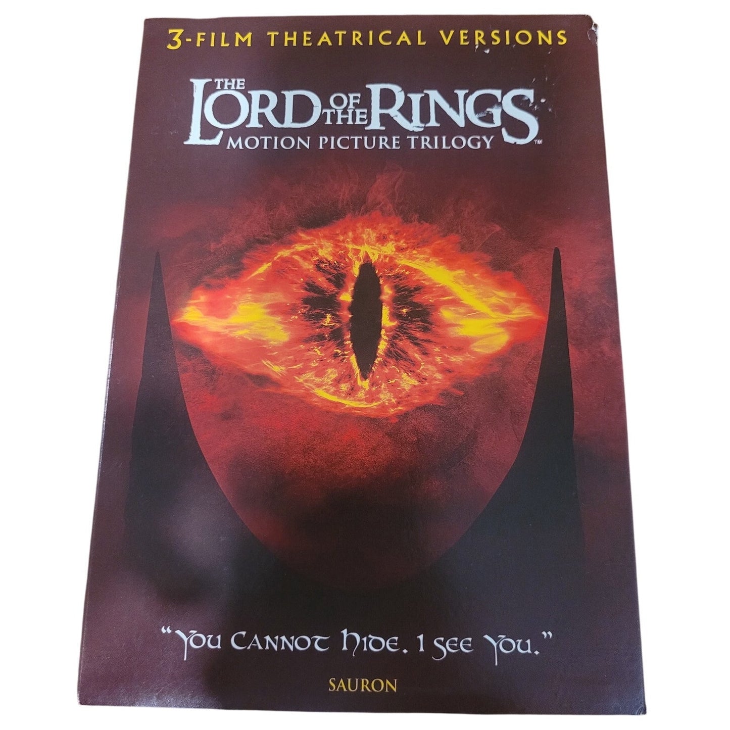 Lord of the Rings DVD 3 Film Theatrical Version Fantasy Adventure Trilogy