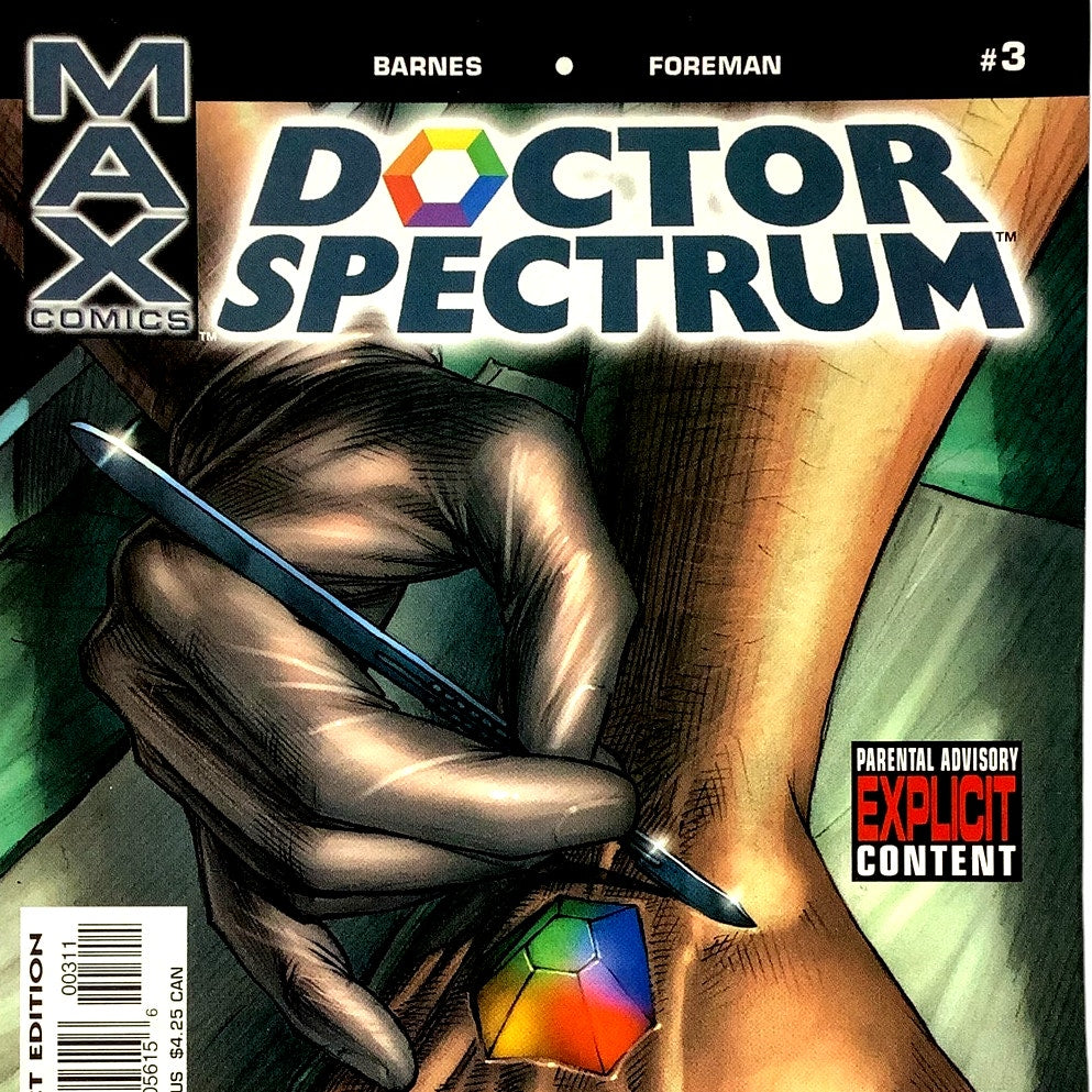 Doctor Spectrum #3, October 2004, Max Comics, NM 9.4