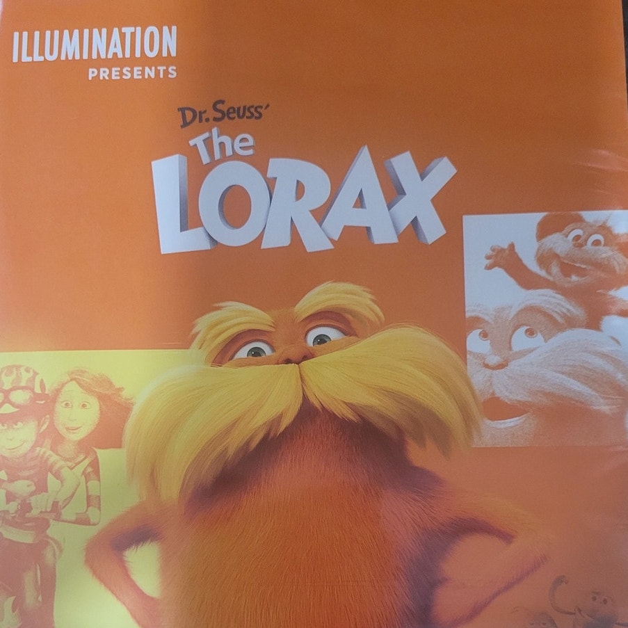 Dr Seuss The Lorax DVD 2012 Animated Family Comedy Adventure Environmental Story