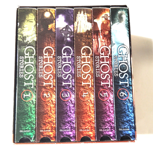 Ghost Stories VHS 6‑Tape Box Set 1997 Patrick Macnee Paranormal