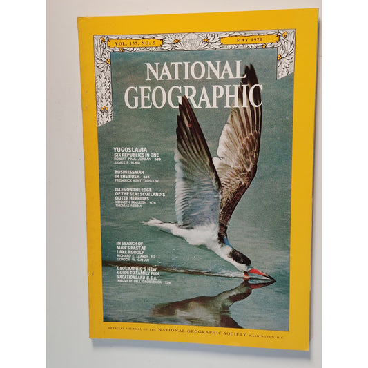 National Geographic– May 1970, Yugoslavia, Washington D.C., Business in the Bush