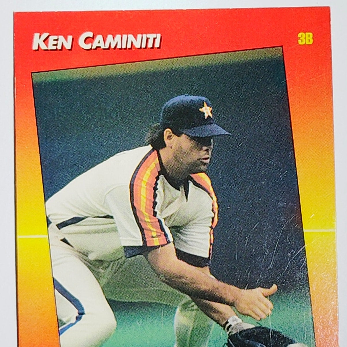 1992 Donruss Triple Play Ken Caminiti Card #78 Houston Astros 3B VG/EX