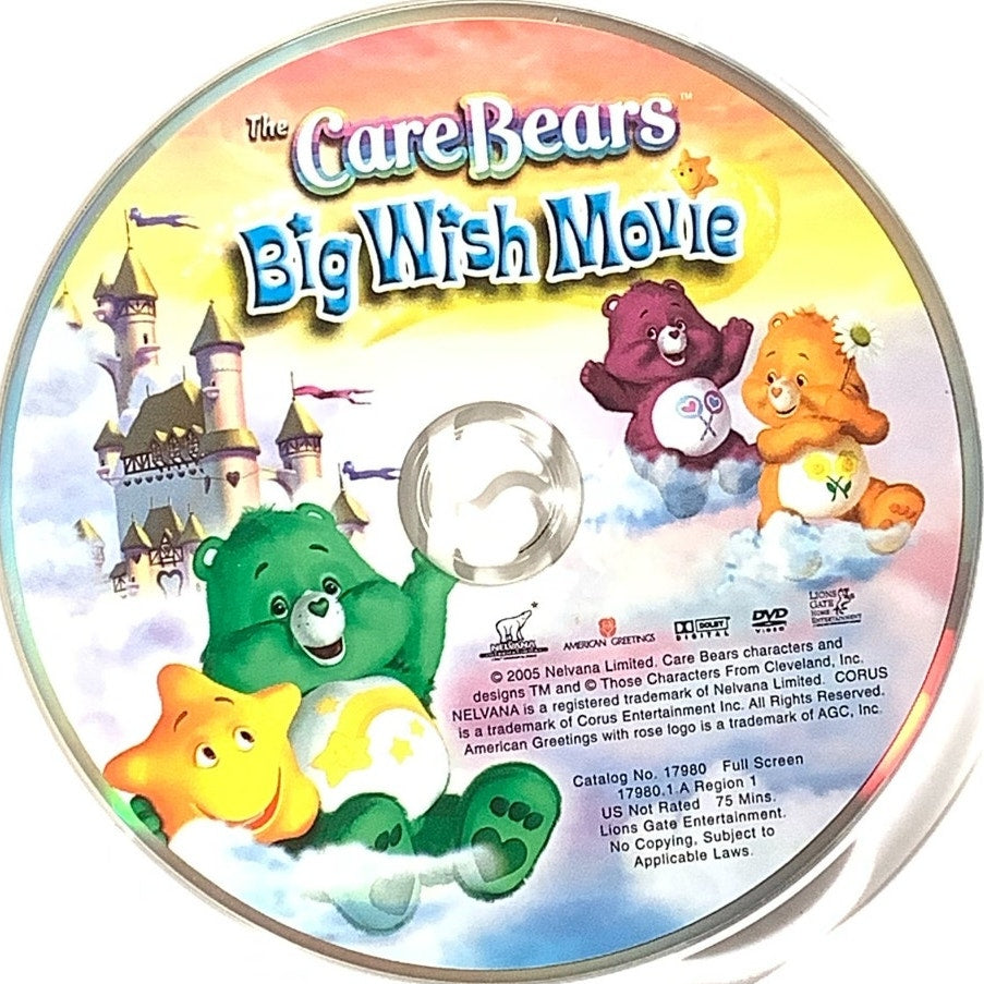 Care Bears: Big Wish [2005 DVD], 75 Minutes of Children's Movie Entertainment
