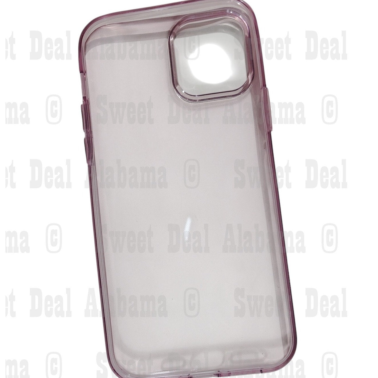 Difff Cellphone Case For iPhone 12 Pro, TPU, Transparent Purple