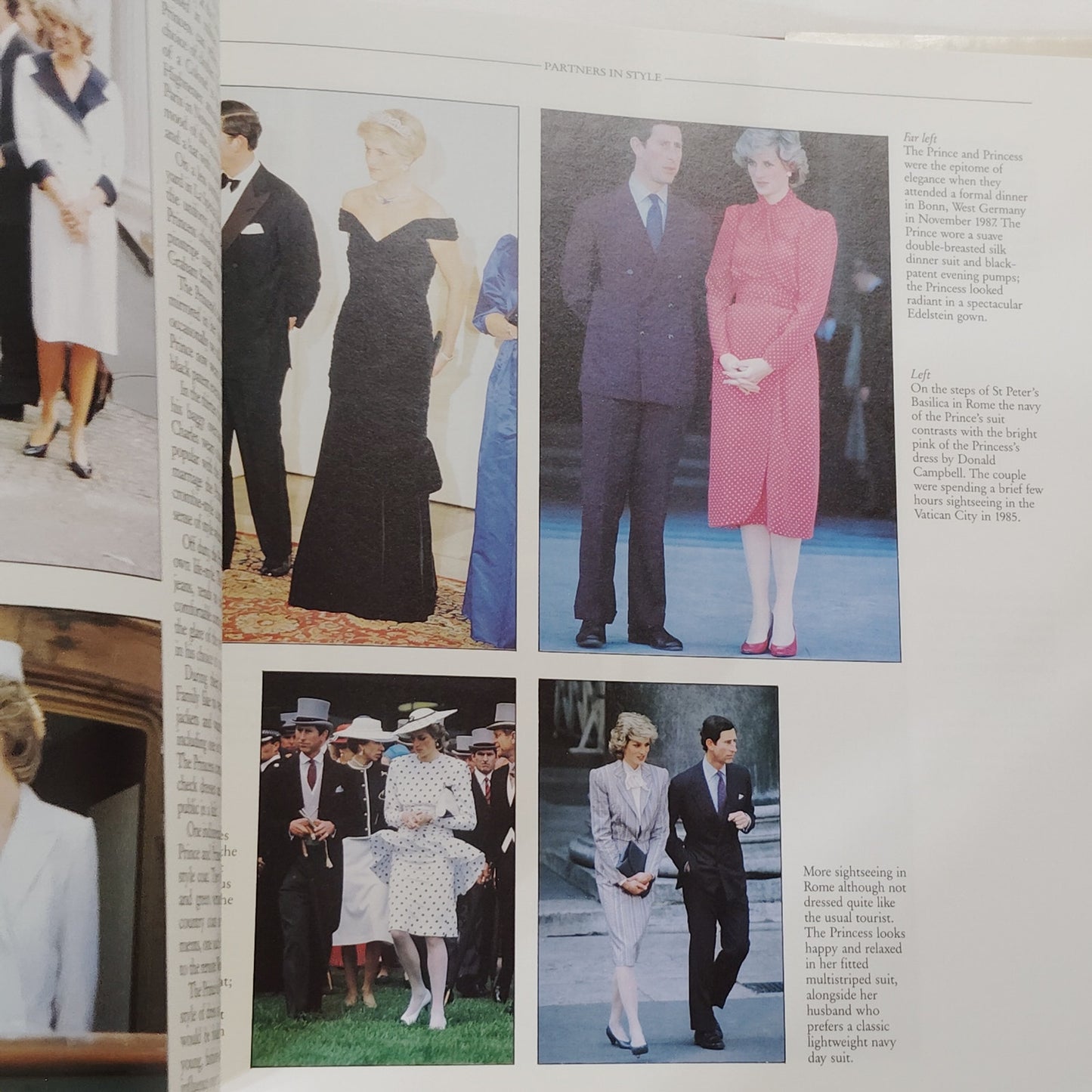 Debrett’s Illustrated Fashion Guide Princess of Wales 1989 Hardcover 10.75x10.5
