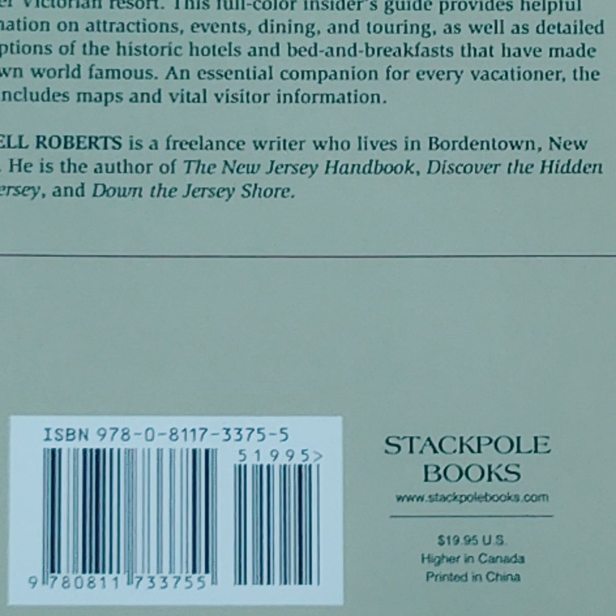 Cape May: The Informed Traveler's Guide by Russell Roberts - Softcover Book