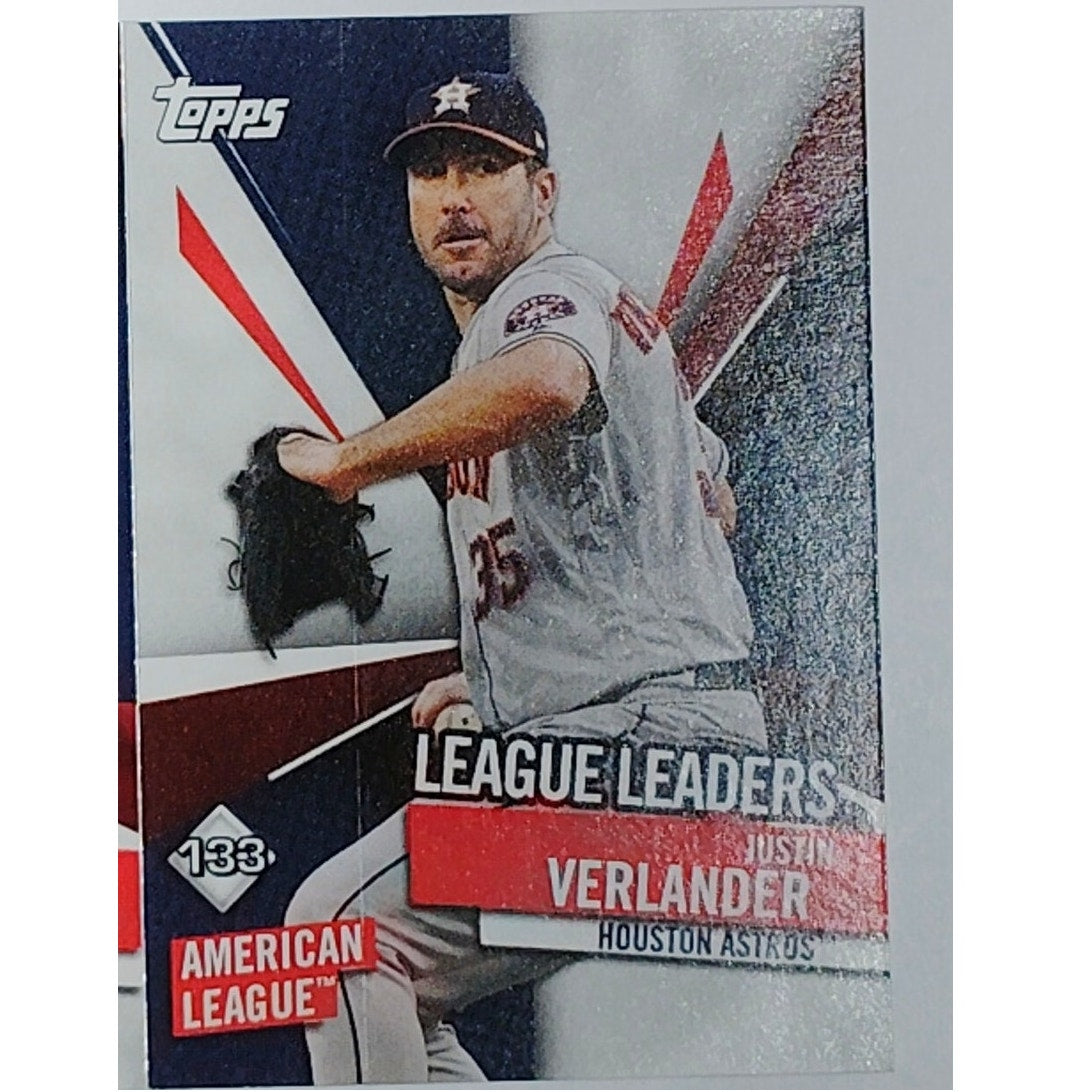 Yadier Molina Justin Verlander Gerrit Cole 2020 Topps Sticker Card #150 - VG/EX