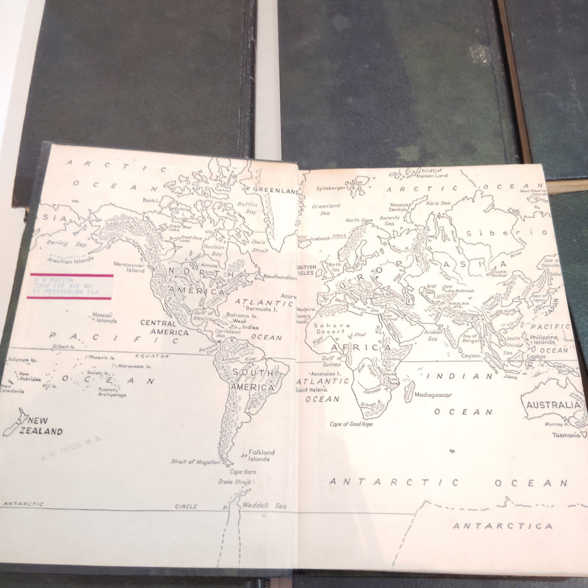 Lands & Peoples: The World in Color - Grolier Society 7 Vol Set 1940s-60s