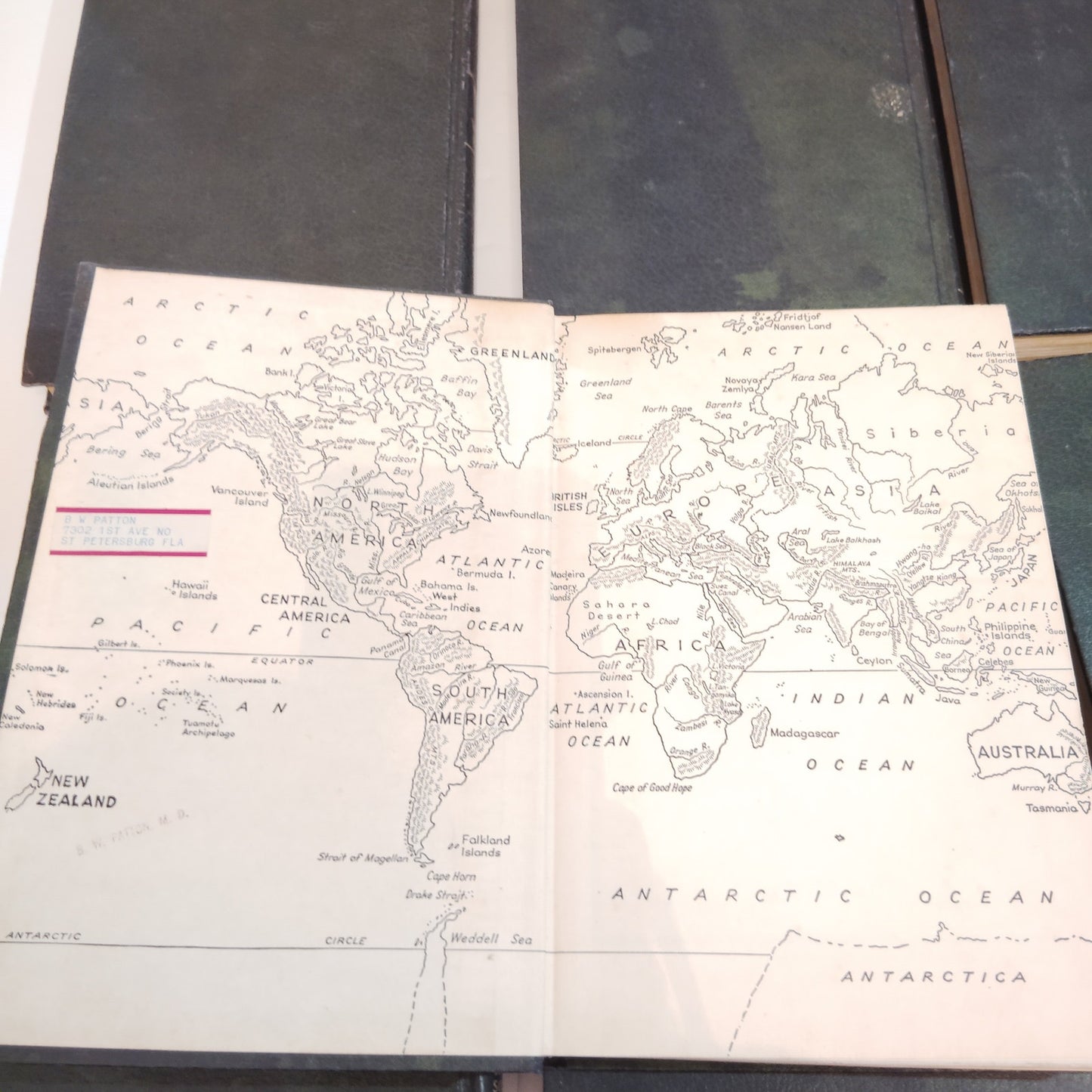 Lands & Peoples: The World in Color - Grolier Society 7 Vol Set 1940s-60s