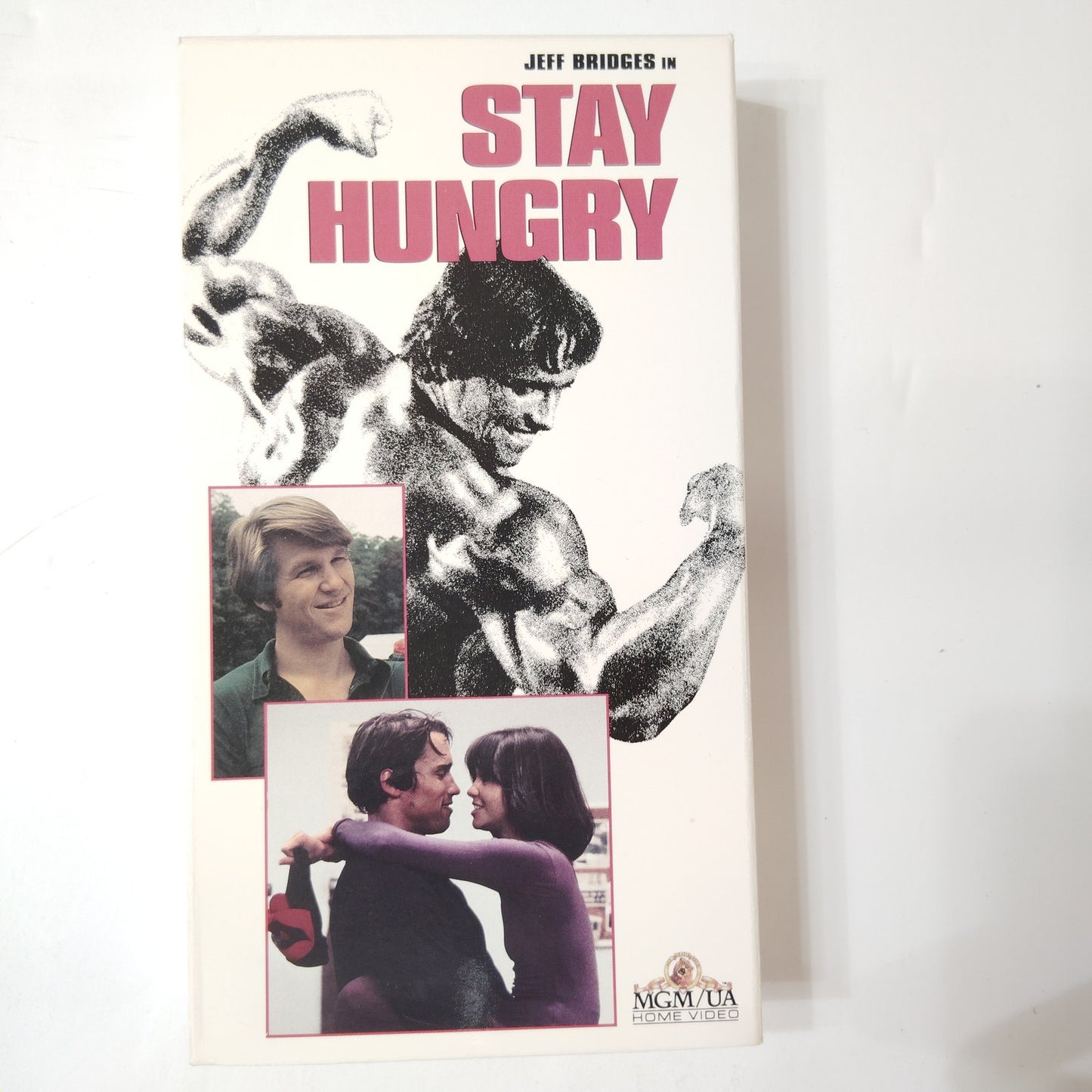 Stay Hungry VHS 1972 Arnold Schwarzenegger Jeff Bridges Sally Field Comedy Drama