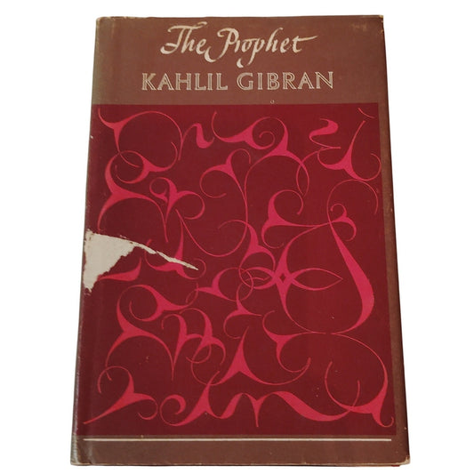 The Prophet Kahlil Gibran 1970 Heinemann Hardcover w/ Dust Jacket Estate Library
