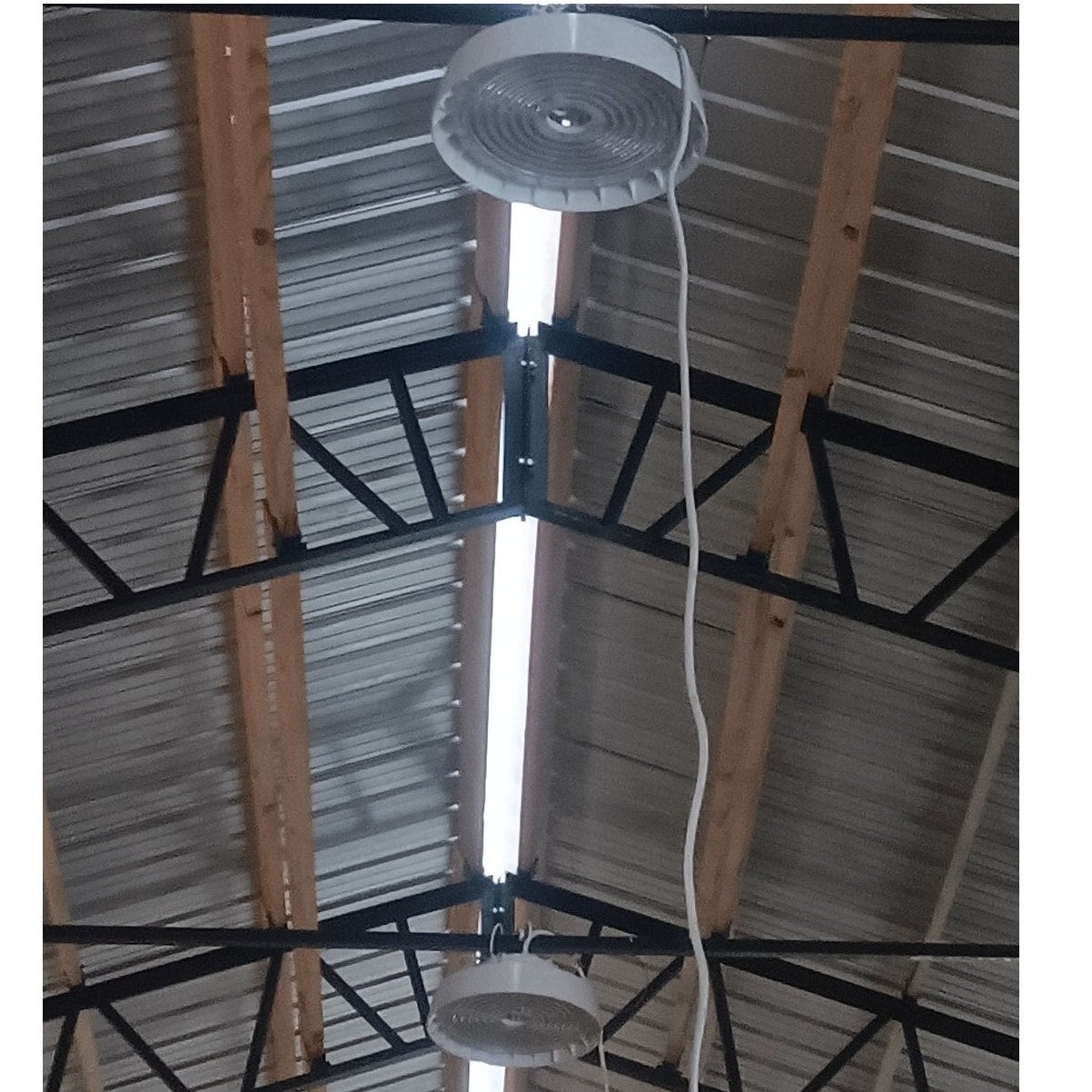 COOPER LED ROUND HIGH BAY, 4000K, UHB-24-347V-L840-CD-U, WHITE, 24000 LUMENS
