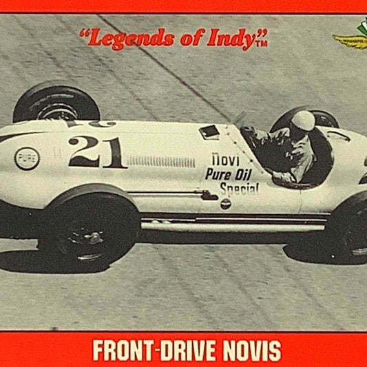 1952 Chet Miller's Front Drive Novi at Indy 500, 1992 Legends of Indy, #74 NM+