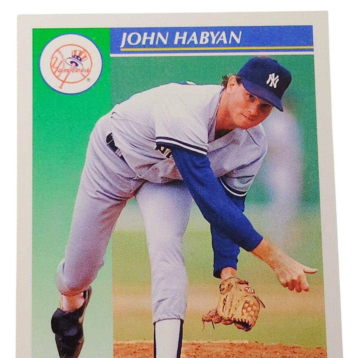 1992 Score John Habyan #451 New York Yankees Relief Pitcher MLB Baseball NM