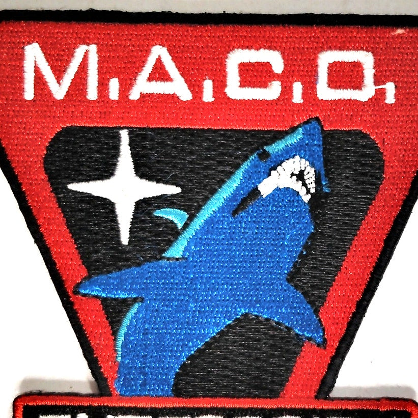 Star Trek Enterprise MACO Shark Patch 3‑5/8" × 3‑3/8" Sew‑On