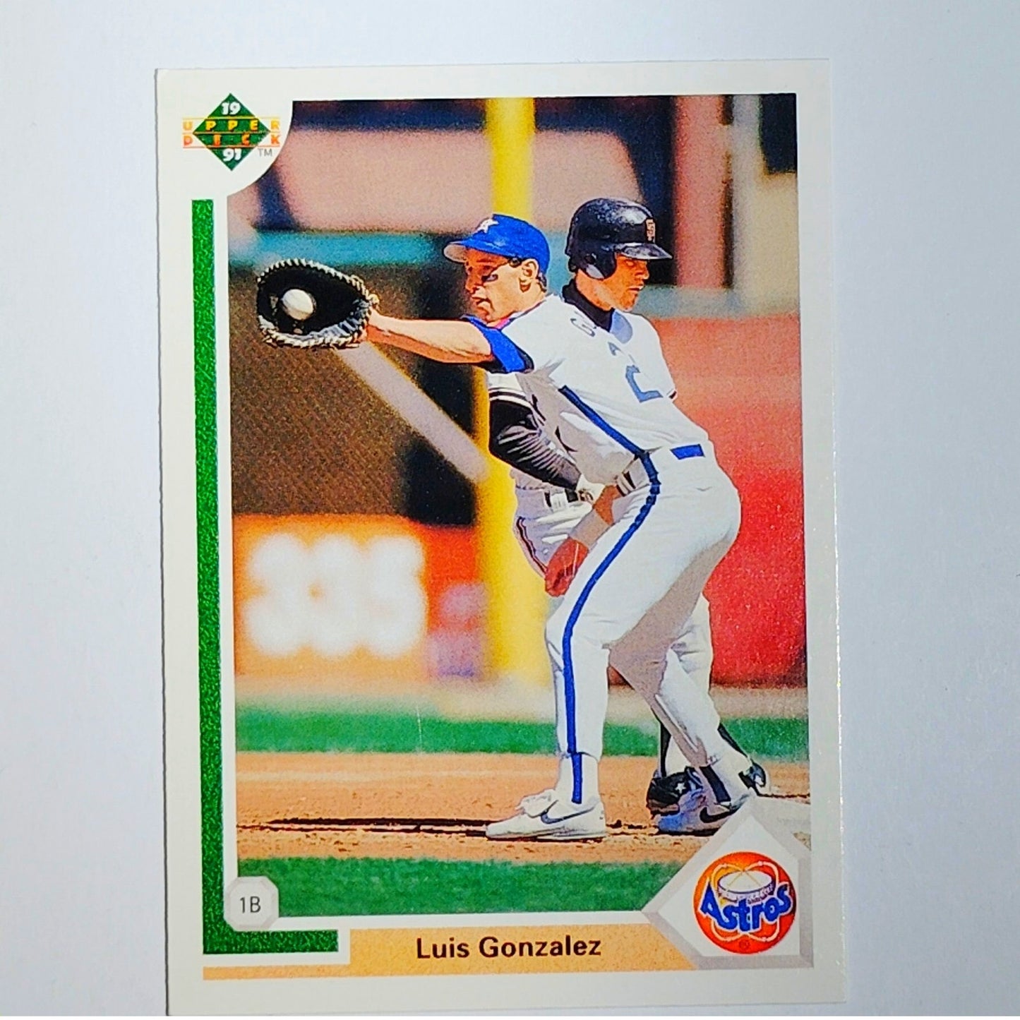 1991 Upper Deck Luis Gonzalez #567 Houston Astros Star Rookie First Base VG/EX