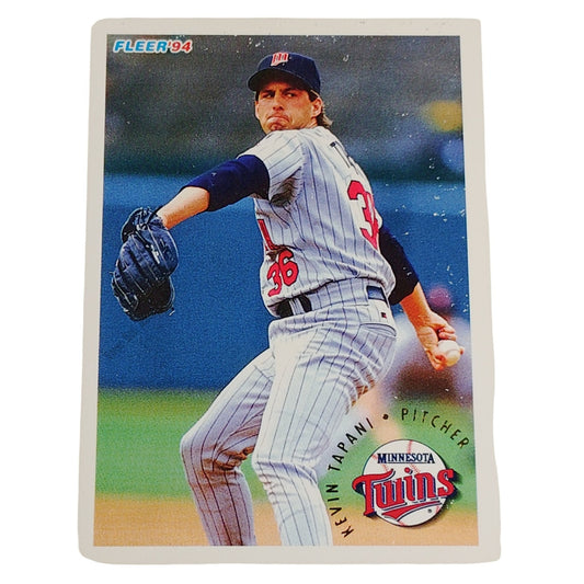 Kevin Tapani, Minnesota Twins, #219, 1994 Fleer Baseball Collector's Card