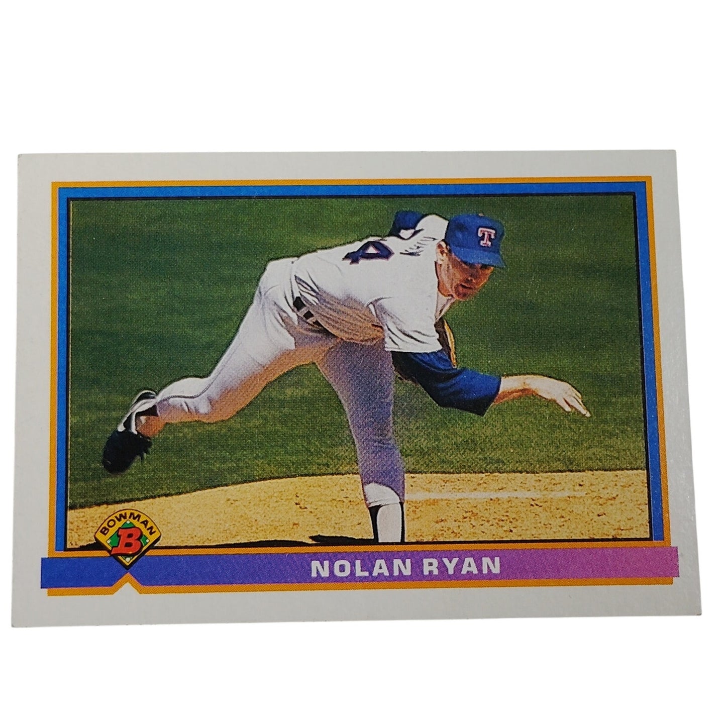1991 Bowman Nolan Ryan #280 Texas Rangers Pitcher Baseball Card NM