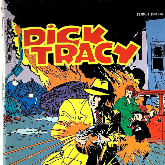 Dick Tracy #3, 1990 , Movie Adaptation. W.D. Publications Inc., NM 9.4