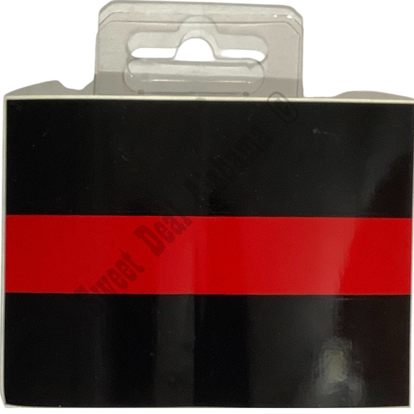 3" x 4" Fire Fighter Red Lives Matter- Anarcho-Syndicalism Flag Vinyl Decal