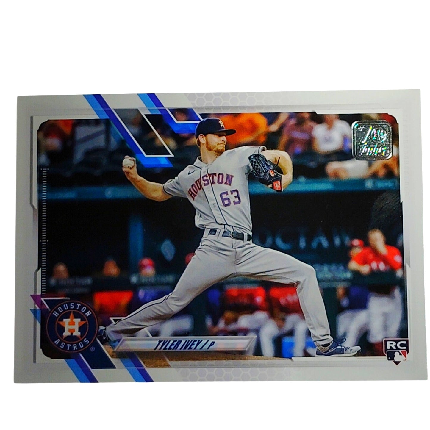 2021 Topps Update Series Tyler Ivey RC Houston Astros Pitcher Card #US274 VG/EX