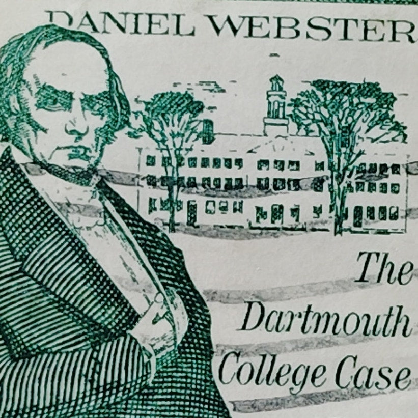 1969 US 6c Daniel Webster Dartmouth College Case 1819 Stamp #1380 Used