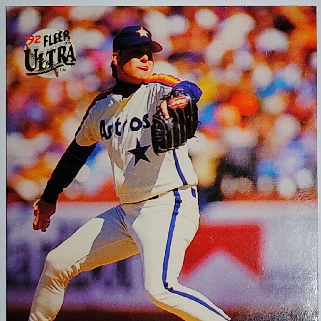 1992 Fleer Ultra Curt Schilling #208 Houston Astros P - Rainbow Jersey VG/EX