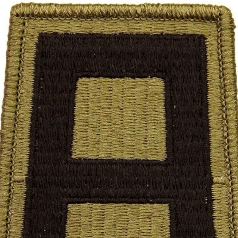 US Army First Army Patch Scorpion OCP Hook Back 3‑3/8" × 2‑3/8"