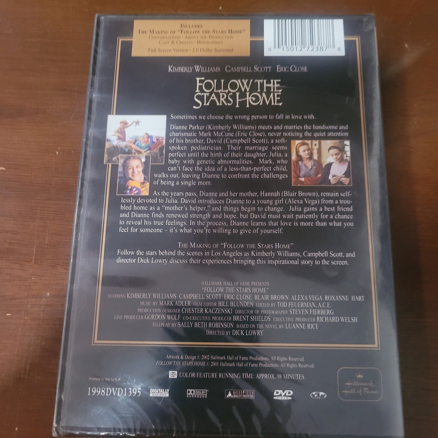 Follow the Stars Home DVD – Hallmark Hall of Fame Drama