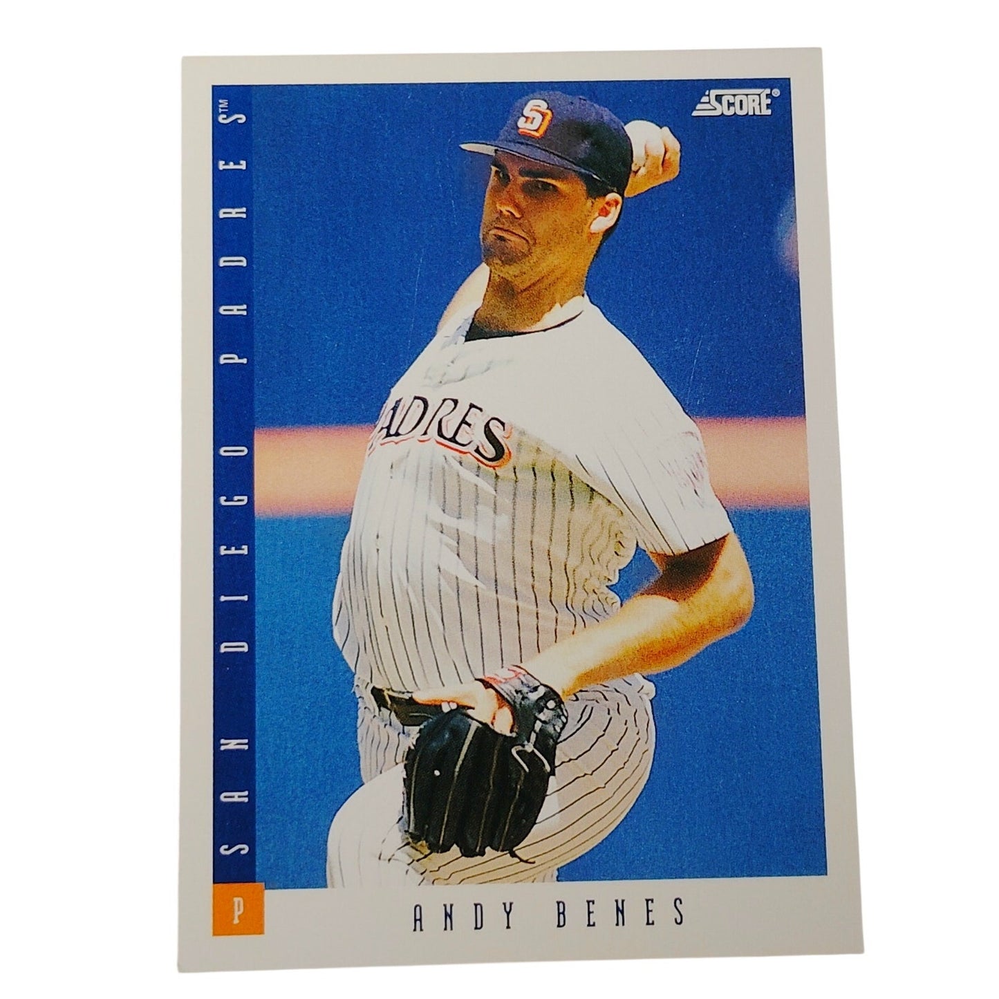 1993 Score Andy Benes #91 San Diego Padres Pitcher MLB Baseball Card NM