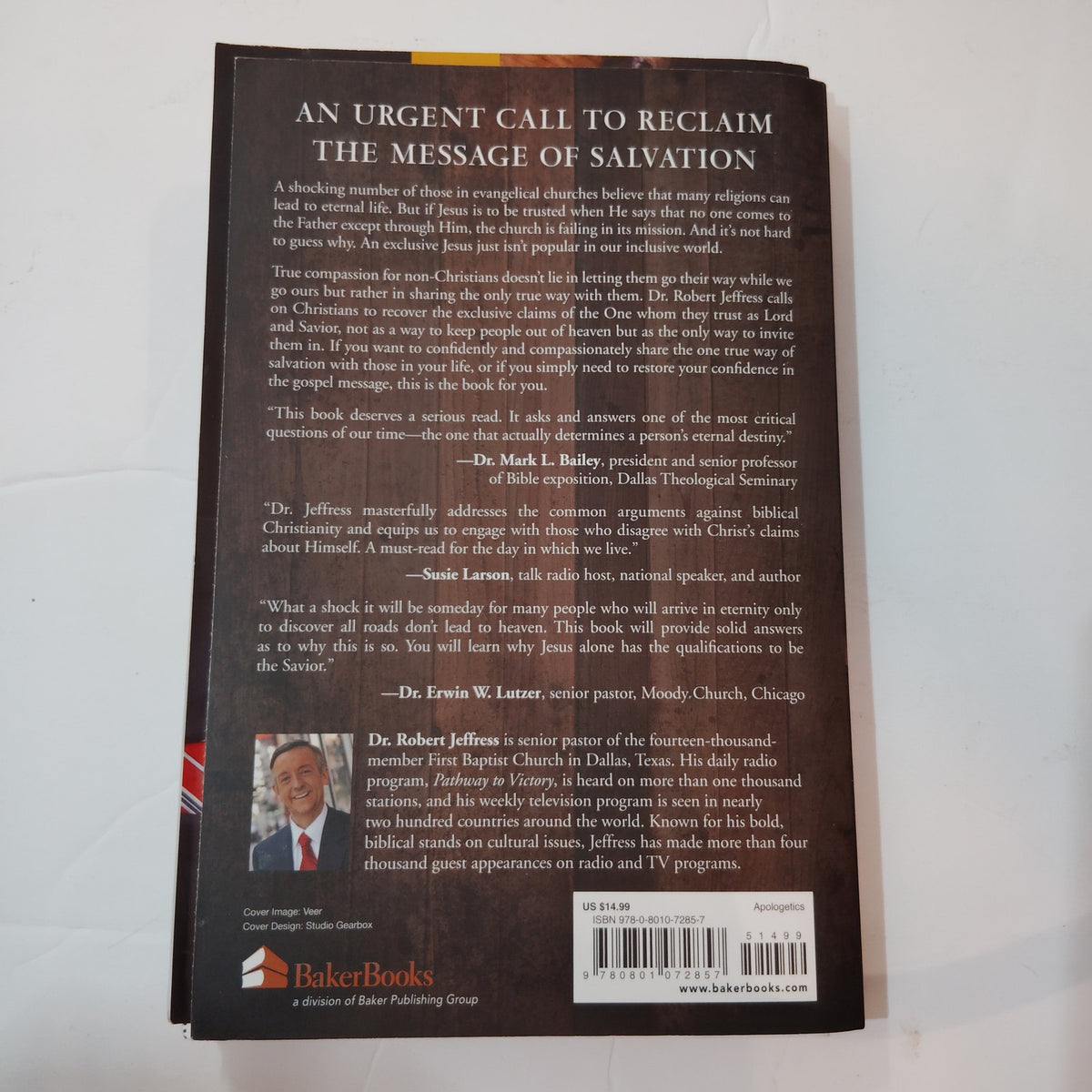 Not All Roads Lead To Heaven - Dr. Robert Jeffress 2017 PB, Excellent Condition