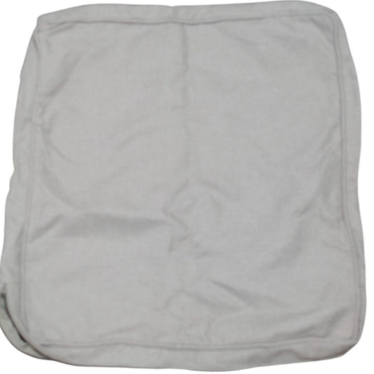 Outdoor Chair Cushion Slipcover – Beige Taupe, 24" W × 22" L × 3" H | No Filling