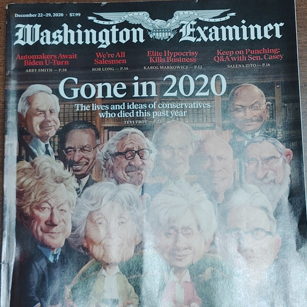 Washington Examiner Magazine - December 22-28, 2020: Gone in 2020 Conservatives