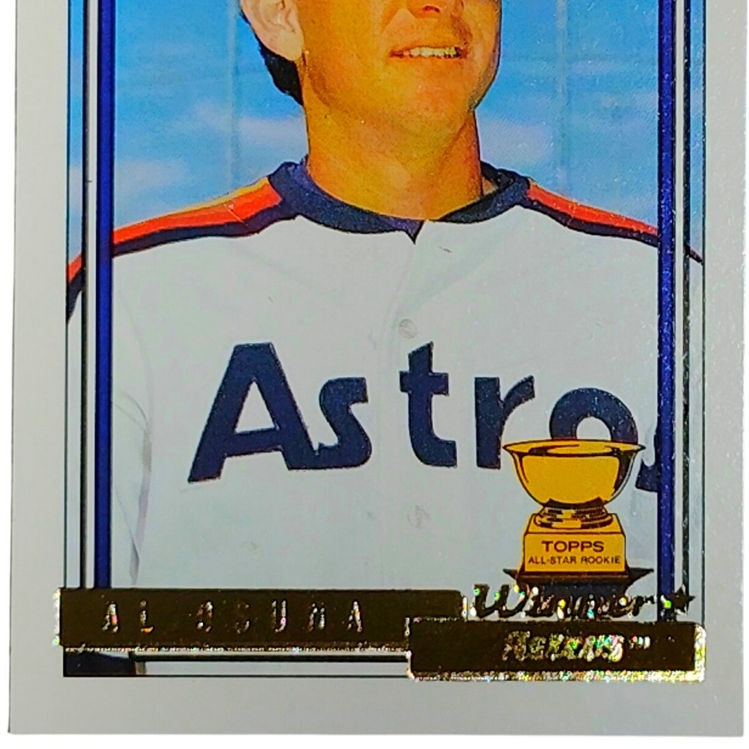 1993 Topps #614 Al Osuna Gold Foil Winner Houston Astros Pitcher - VG/EX